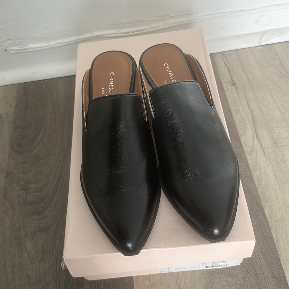 New Chinese Laundry mules
